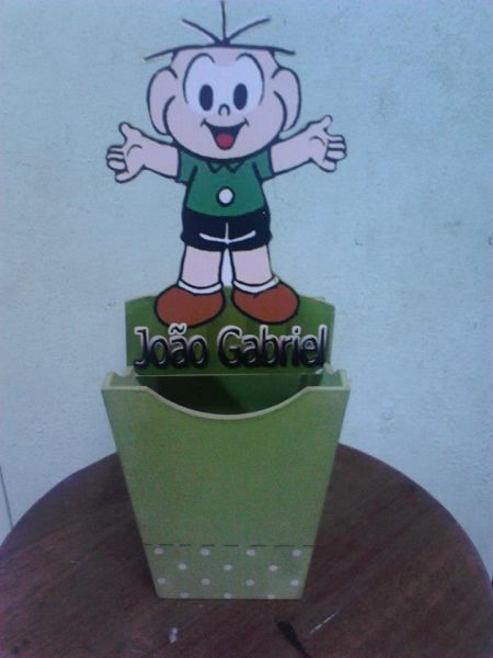 Centro de mesa Turma da Mônica!